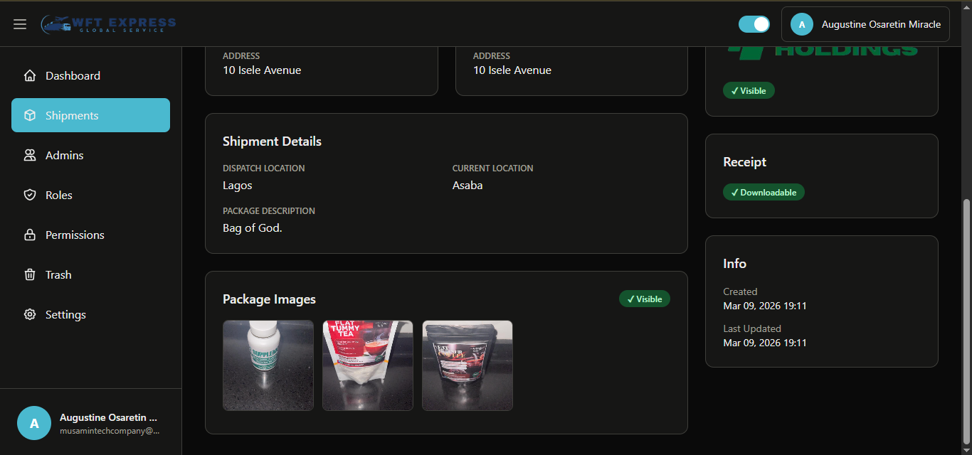 Logistics Management System v1 - Image 4