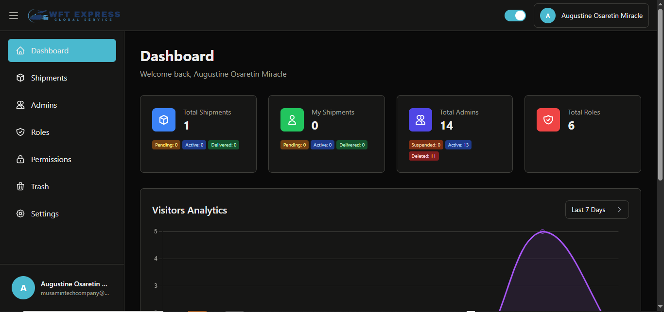 Logistics Management System v1 - Image 2